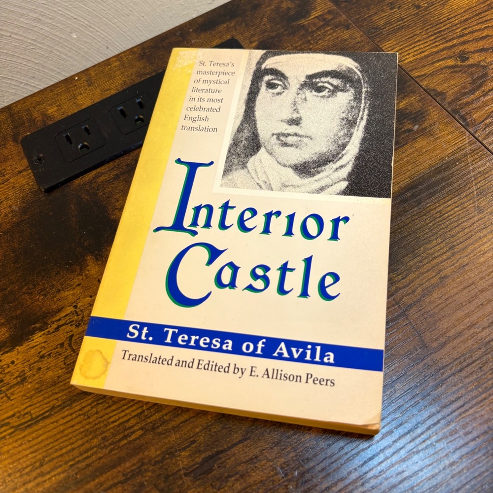 Interior Castle St Teresa of Avila Peers Vintage Paperback 1989 Catholic Mystic